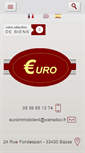 Mobile Screenshot of euroimmobilier33.com